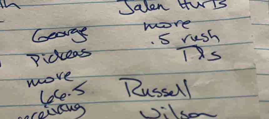 Here's Clay's Note Buck Read for Last Week's PrizePicks