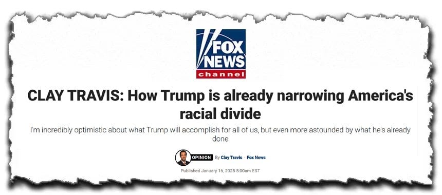 Clay's Column: How Trump Is Already Narrowing America's Racial Divide