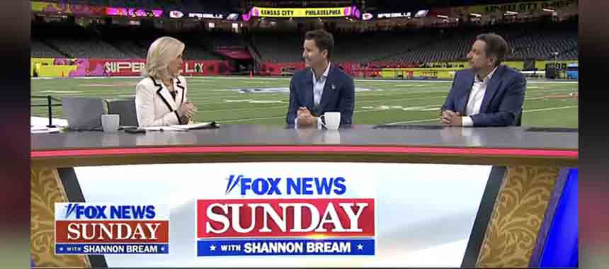 Clay's Fox News Sunday Hit from the Superdome