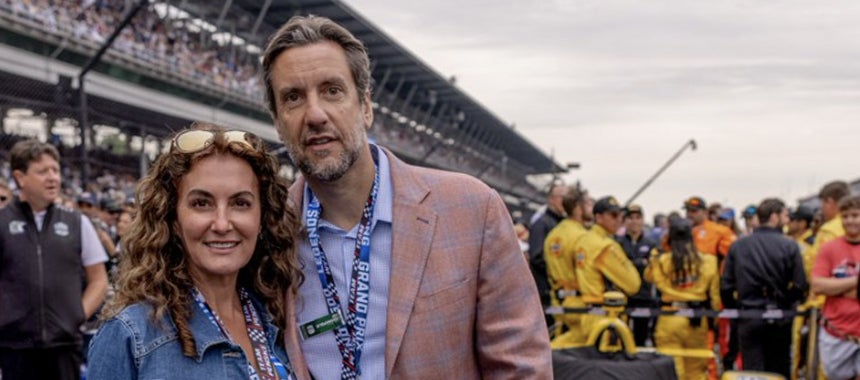 Clay at the Indy 500