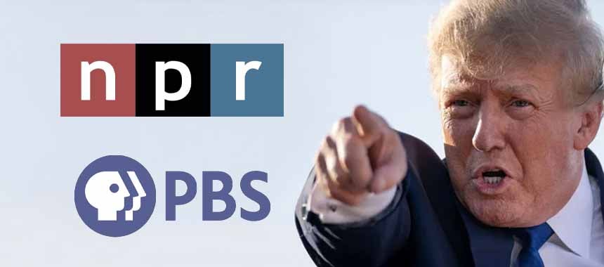 Trump Signs Order Ending Funding for PBS, NPR