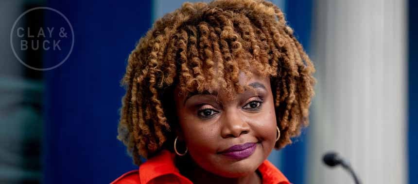 Biden Mouthpiece Karine Jean-Pierre Leaves the Democrat Party