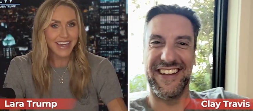 Check Out Clay on The Right View with Lara Trump
