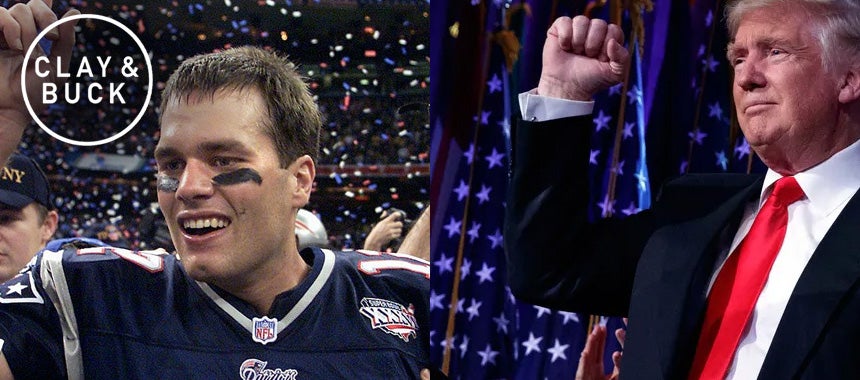 How Tom Brady’s 2002 Super Bowl Win Mirrors Trump’s Shock Victory in 2016