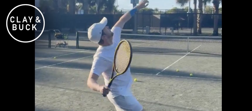 Buck's Tennis Serve: 100 MPH Plus?
