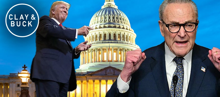 Democrats Fold to End Shutdown -- AOC, Bernie, MSNBC Furious as Schumer Votes No