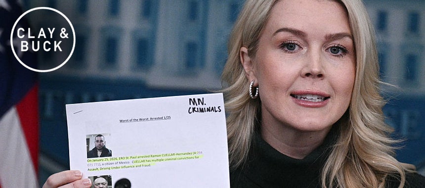 Karoline Leavitt Schools Press Corps with Immigration Truth