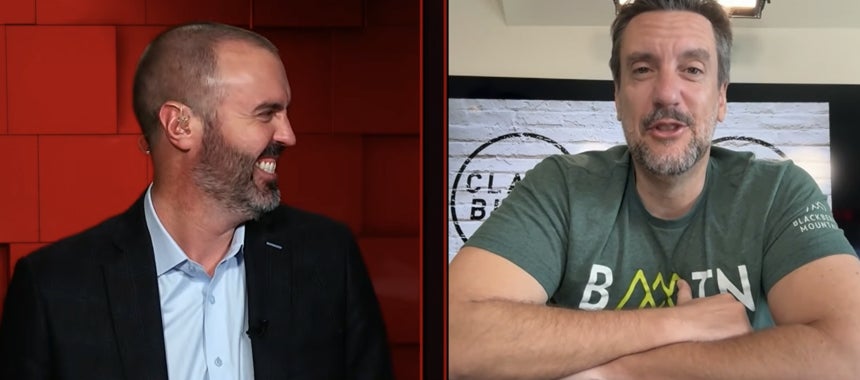 Clay Cracks Up Jesse Kelly