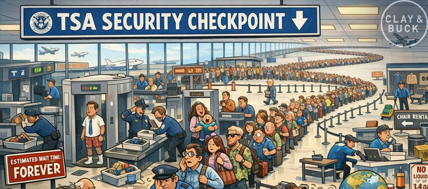 Dems Shut Down DHS Funding, TSA Unpaid, Travelers Stranded -- All for Illegal Aliens!